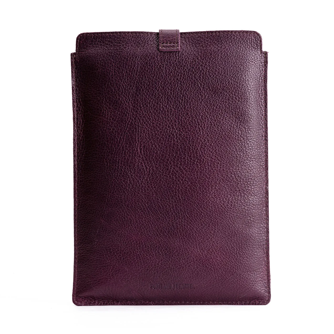 'Almost Perfect' Leather Laptop Sleeve