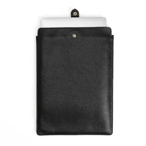 'Almost Perfect' Leather Laptop Sleeve