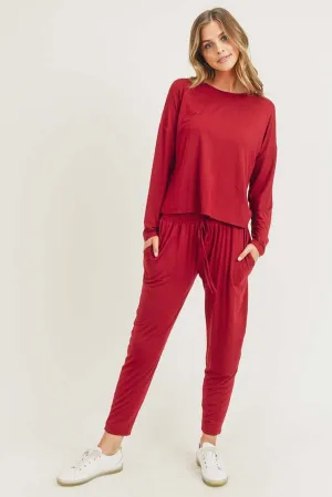 Basic Knit Loungewear Set