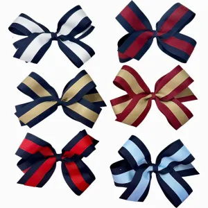 Basically Bows & Bowties Large Grosgrain Layered Ponytail Hair Bow