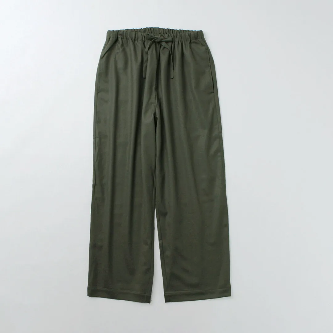 BASISBROEK / MOREMO Wide Pants High Count Flannel