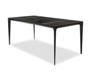 Capri Dining Table - Safari Black