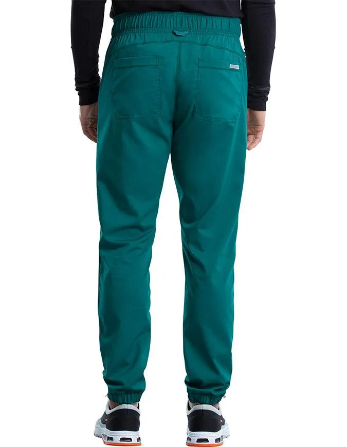 Cherokee Workwear Revolution Men's Natural Rise Straight Leg Jogger Pant