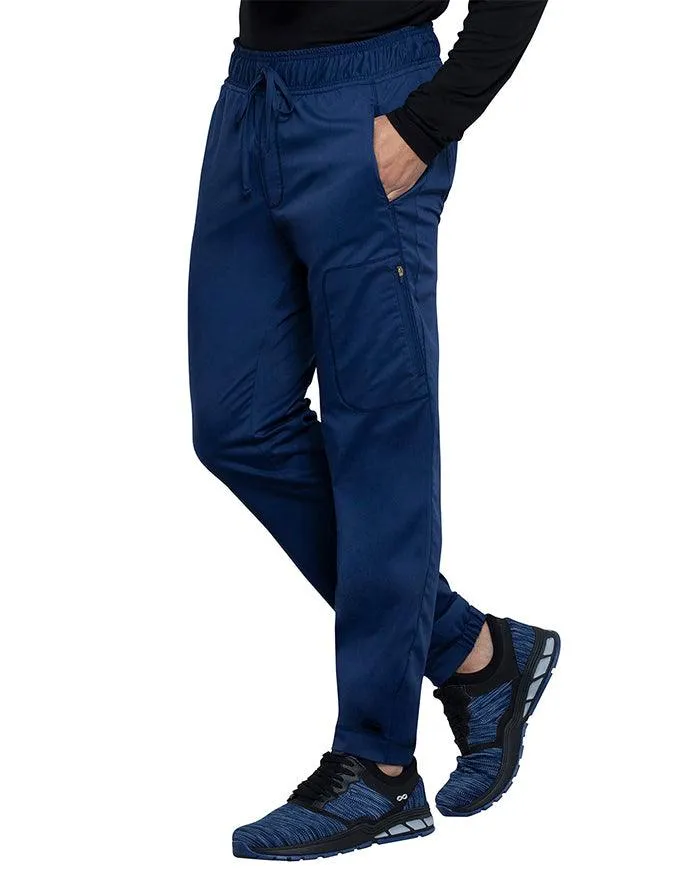 Cherokee Workwear Revolution Men's Natural Rise Straight Leg Jogger Pant