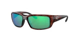 Costa Del Mar Fantail Tortoise Frame/Green Mirror Lens Sunglasses