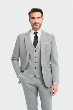 House Of Cavani Malibu tailored fit smart-casual Blazer - GREY