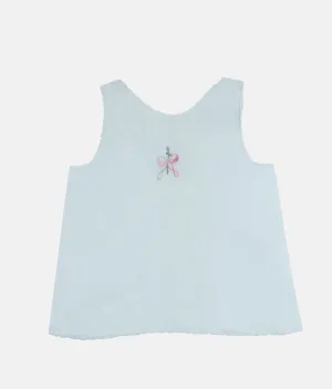 Mia Baby Shirt - Pink Ribbon Rose