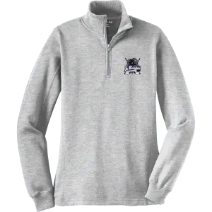 Old Bridge Jr. Knights Ladies 1/4-Zip Sweatshirt