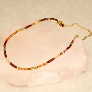 Opal Earth Semi Precious Necklace