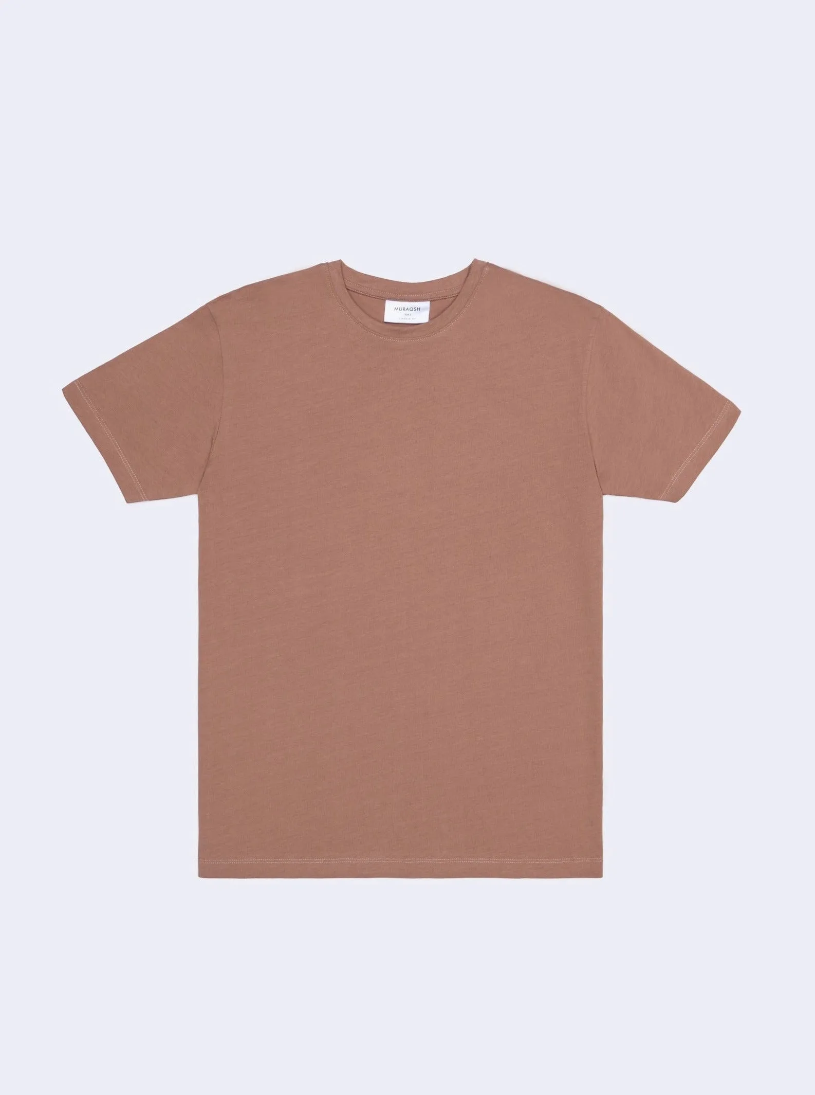 Pack of 3 Basic T-Shirts - Zinc, Peach & Off White