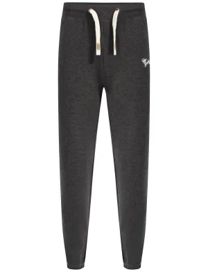 Point Maison Cuffed Joggers in Charcoal Marl - Tokyo Laundry