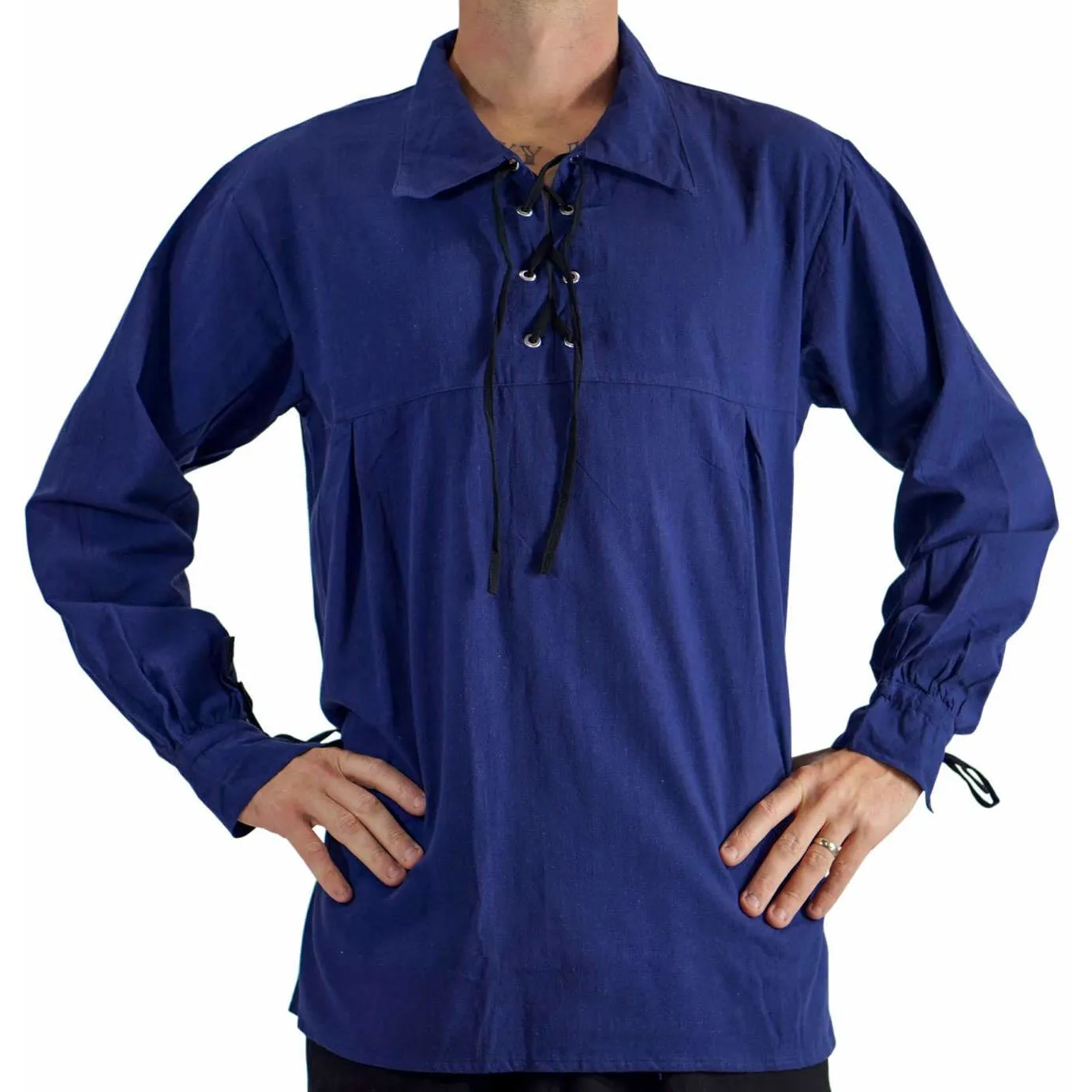 'Renaissance Shirt' - Blue