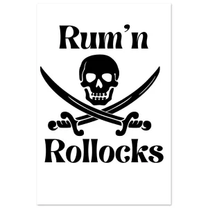 Rum'n Rollocks Range Aluminum Print Wall Art