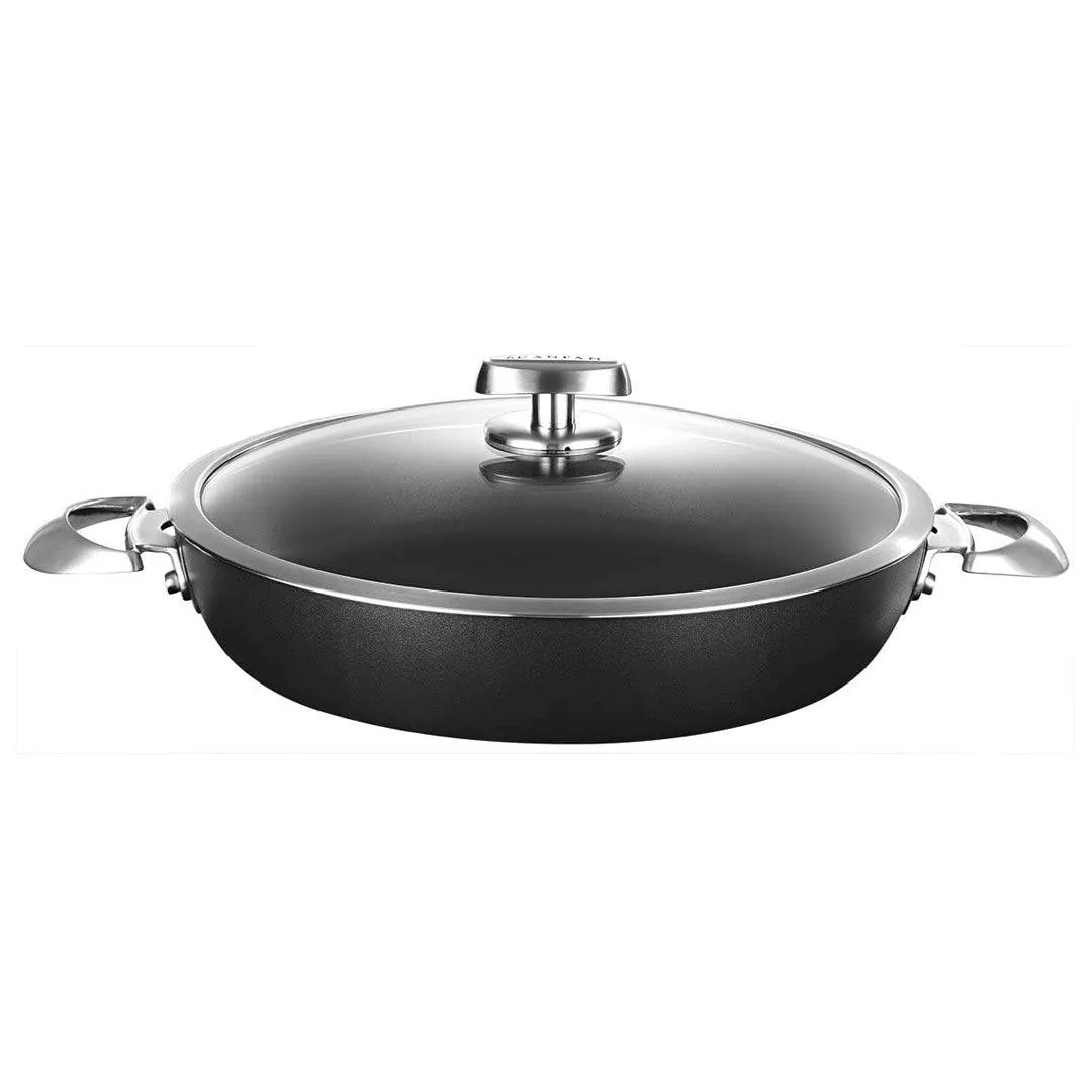 Scanpan PRO IQ Stratanium Chef Pan w/Lid, 4.25-qt