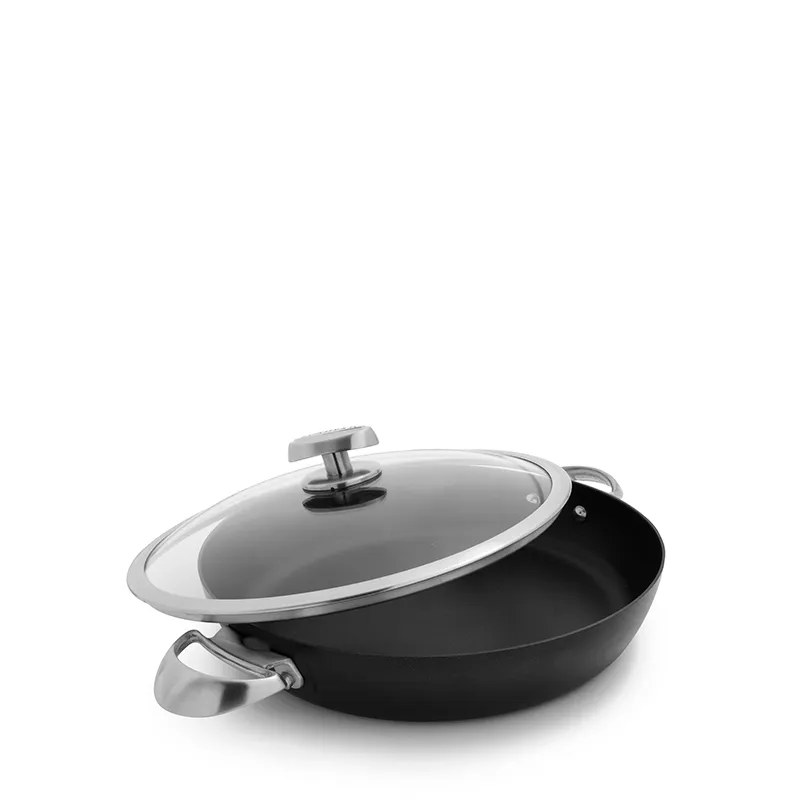 Scanpan PRO IQ Stratanium Chef Pan w/Lid, 4.25-qt