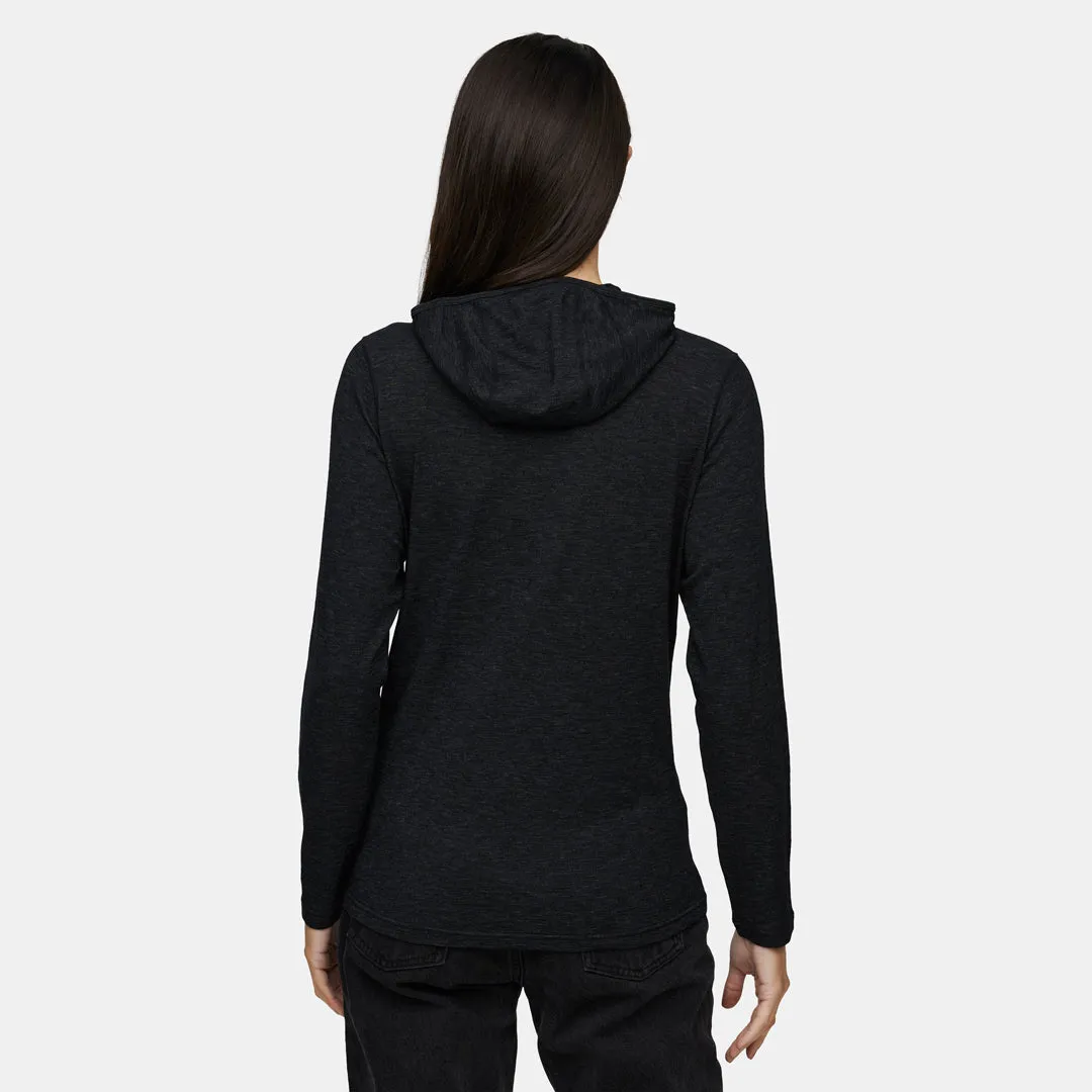 Womens Feathertop Ultralight Hooded Long Sleeve Tee